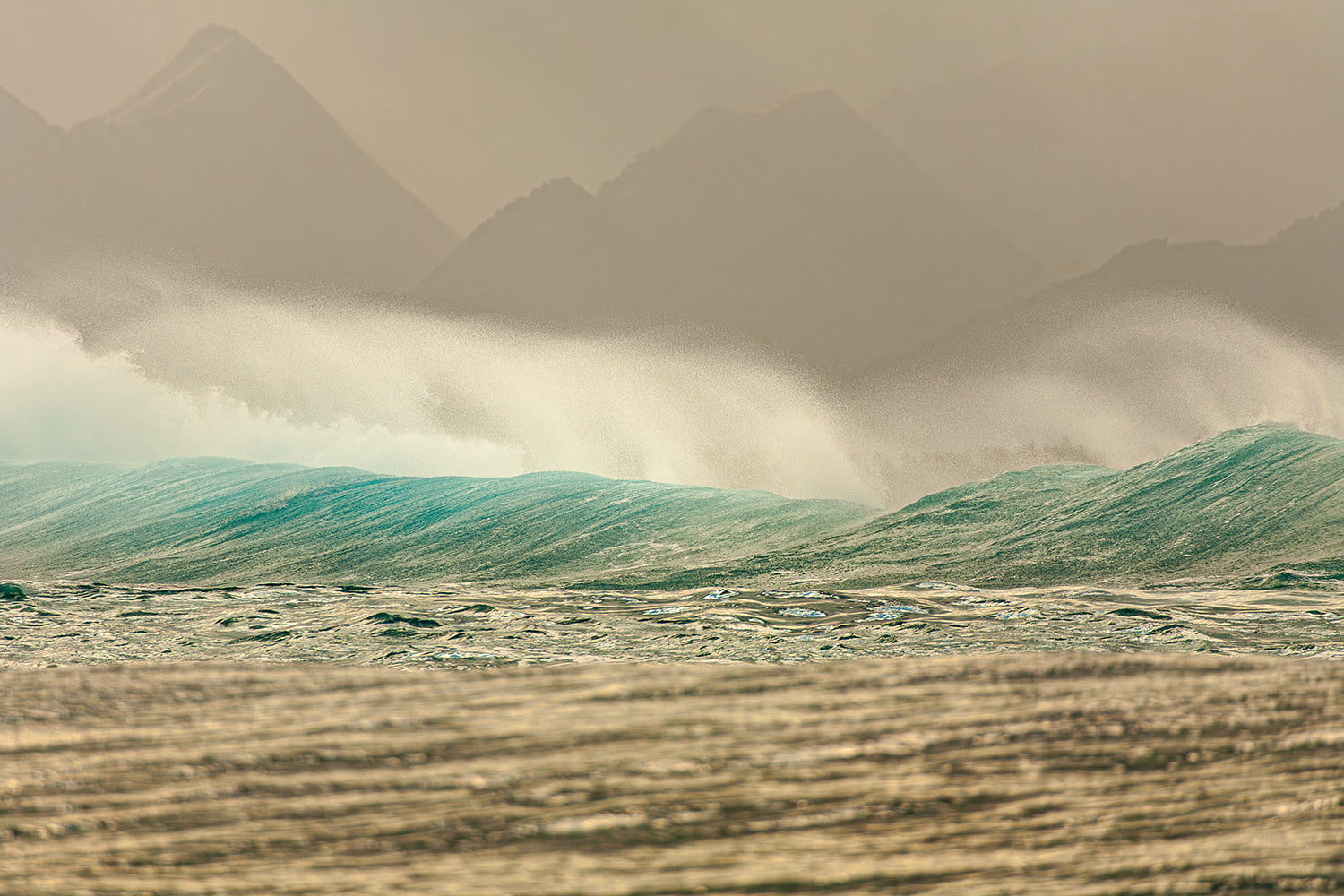 back of wave